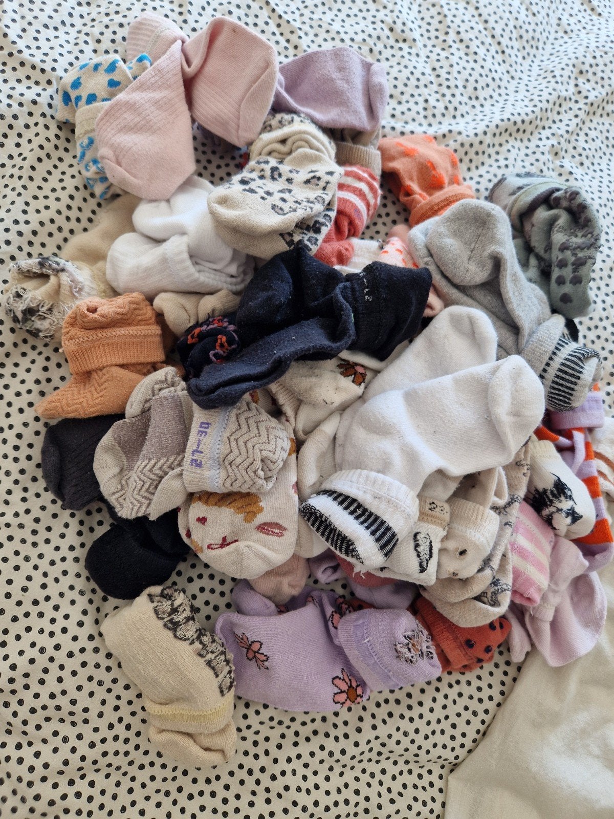 Gratis pakket gedragen kindersokken mt 27 - 30, Kinderen en Baby's, Ophalen, Gebruikt, Meisje, Merkloos