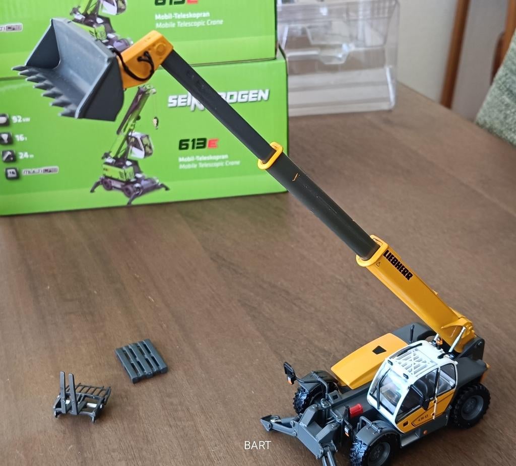 LIEBHERR TL435-13 VERREIKER, Hobby en Vrije tijd, Modelauto's | 1:50, Ophalen of Verzenden, Nieuw, Hijskraan, Tractor of Landbouw