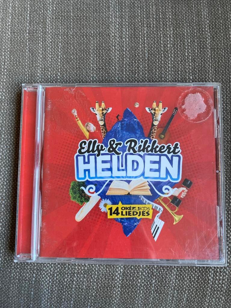 Elly & Rikkert Helden - cd, Cd's en Dvd's, Cd's | Kinderen en Jeugd, Ophalen of Verzenden, Zo goed als nieuw, Muziek