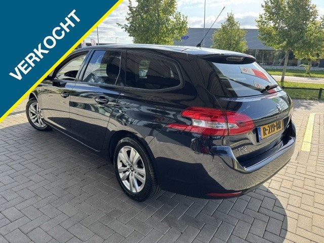 Peugeot 308 SW Verkocht ! 1.2 PT ACTIVE (bj 2016), Verwarmde buitenspiegels, Stof, Gebruikt, Euro 6