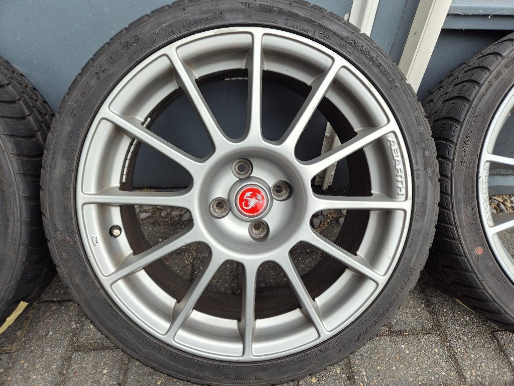 velgen Fiat 500 Abarth origineel Brembo, Ophalen, Gebruikt, Velg(en), 17 inch
