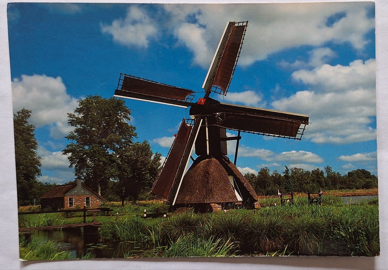 Ansichtkaart Spinnenkopmolen 'De Wicher' Kalenberg, Verzamelen, Ophalen of Verzenden, 1980 tot heden, Gelopen, Overijssel
