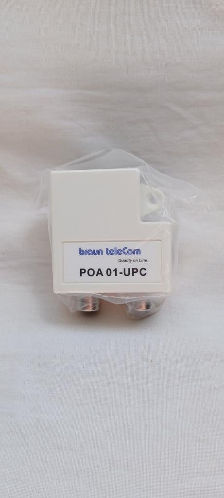 Braun teleCom POA 01-UPC Coaxiale Kabelverdeler Nieuw6, Ophalen of Verzenden, Nieuw, Minder dan 2 meter, Coaxiale kabel