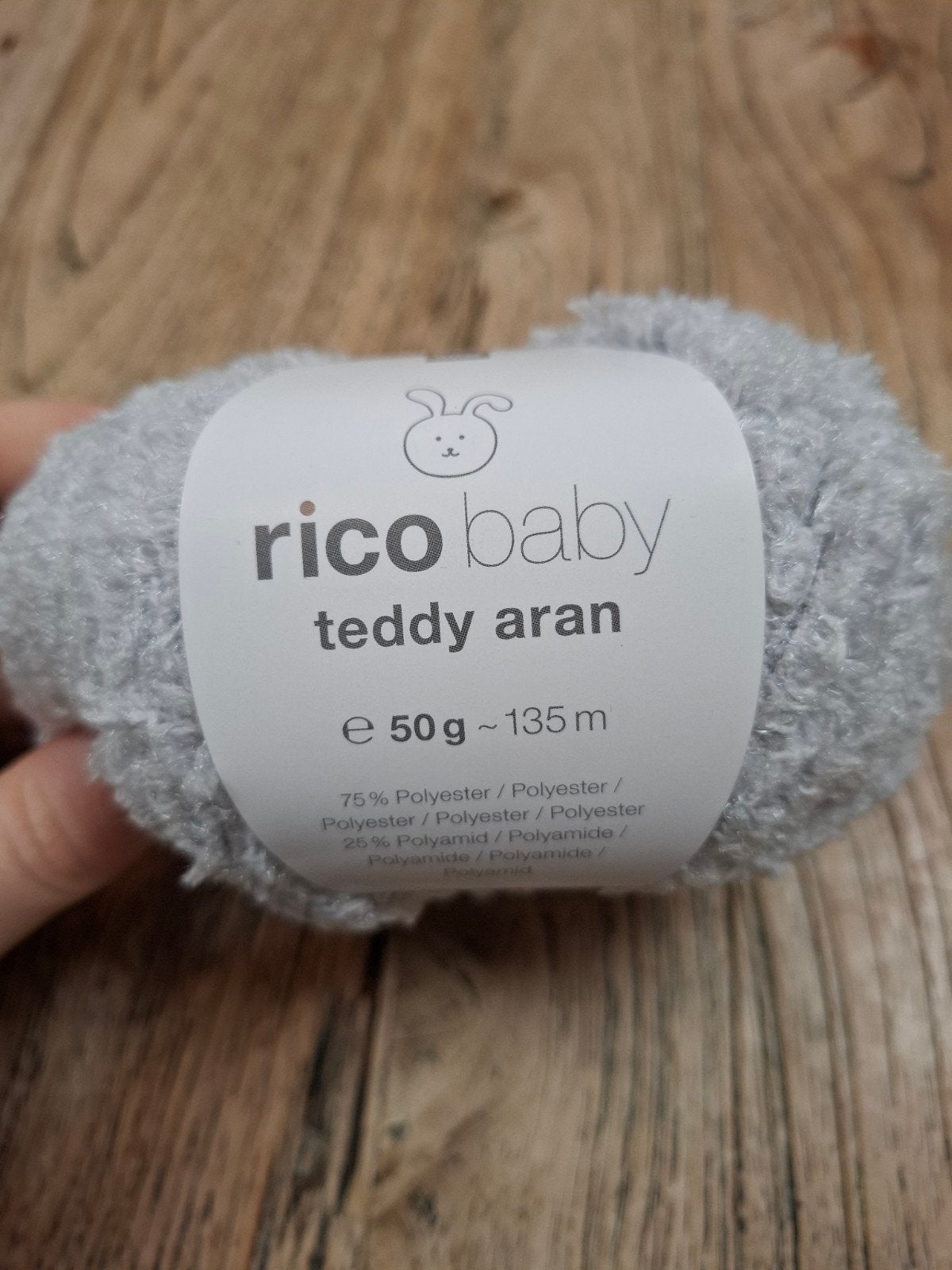 Rico baby teddy aran kleur 011, Hobby en Vrije tijd, Ophalen of Verzenden, Nieuw, Breien of Haken, Wol of Garen