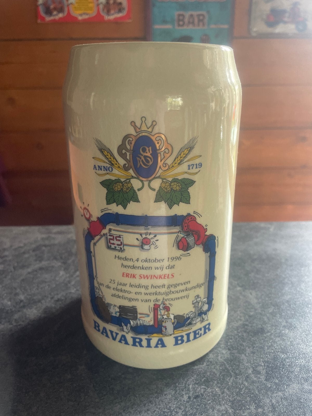 Bavaria Bier pul - Erik Swinkels 25 jaar jubileum, Ophalen, Nieuw