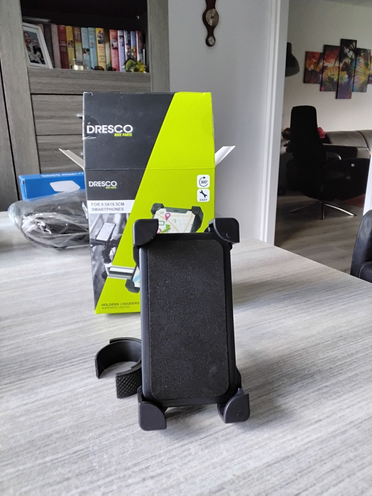 Dresco Telefoonhouder voor op de fiets - Nieuw in doos, Ophalen of Verzenden, Nieuw, Dresco