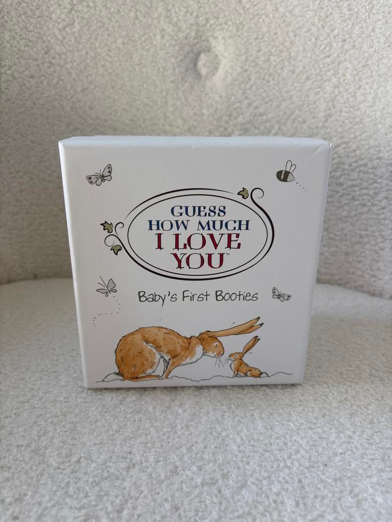 Nieuwe Baby Konijn Sloffen - Guess How Much I Love You, Ophalen of Verzenden, Nieuw, Jongetje of Meisje, Slofjes
