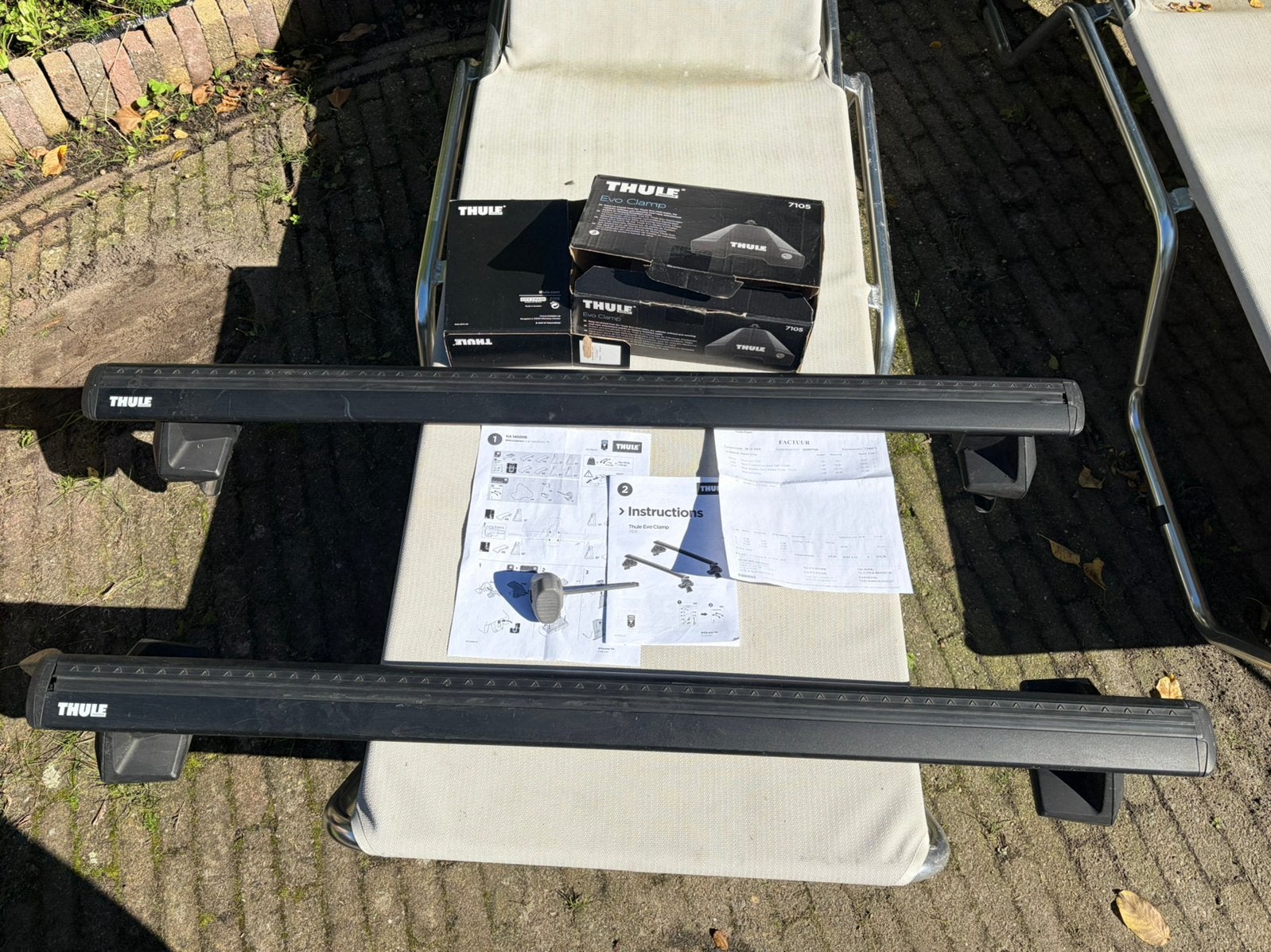Thule EVO Clamp & Wingbar - MINI Clubman F54, Ophalen, Zo goed als nieuw