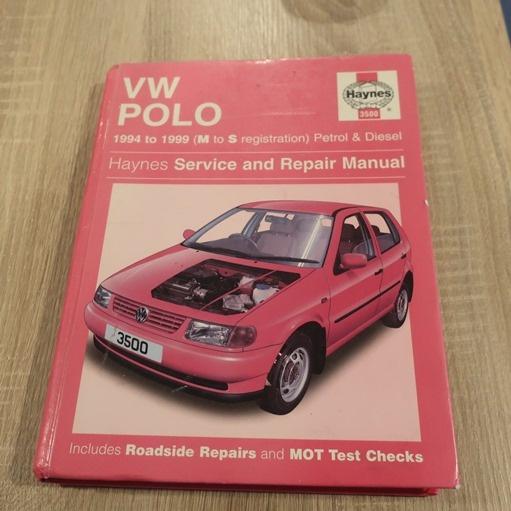 Volkwagen Polo benzine diesel 1994 1999 Haynes handboek VW, Ophalen of Verzenden, Gelezen, Volkswagen, Haynes