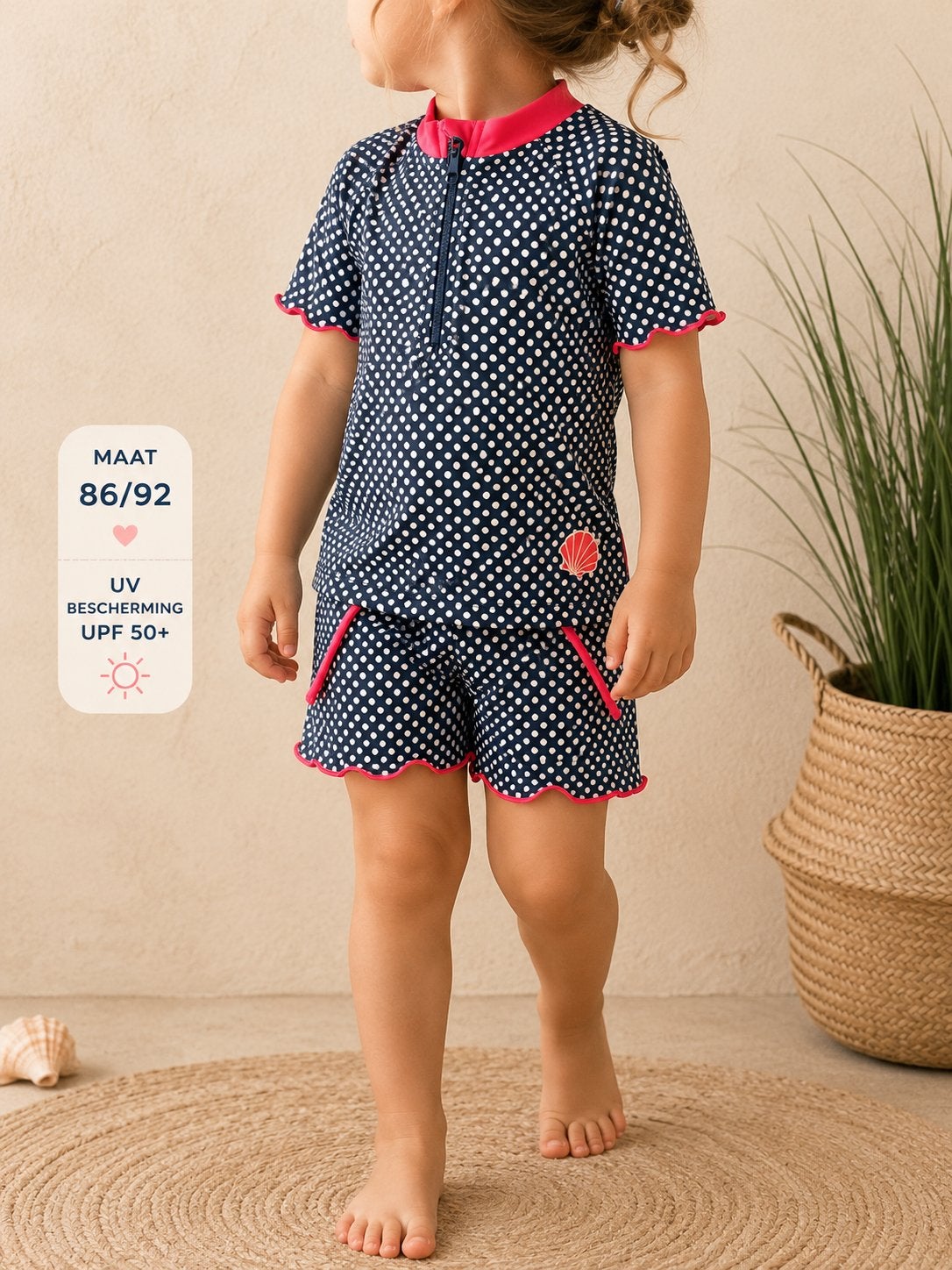 UV-pakje, maat 86/92, zeer goed, Kinderen en Baby's, Babykleding | Maat 86, Ophalen of Verzenden, Zo goed als nieuw, Meisje, Pakje