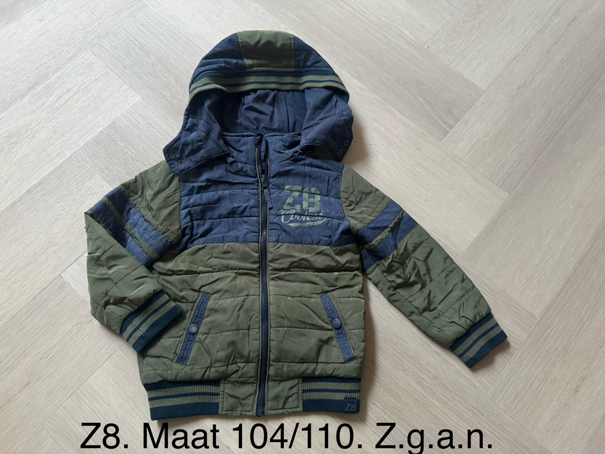 Z8 Winterjas Maat 104/110 - Zo goed als nieuw, Ophalen of Verzenden, Zo goed als nieuw, Jongen, Jas