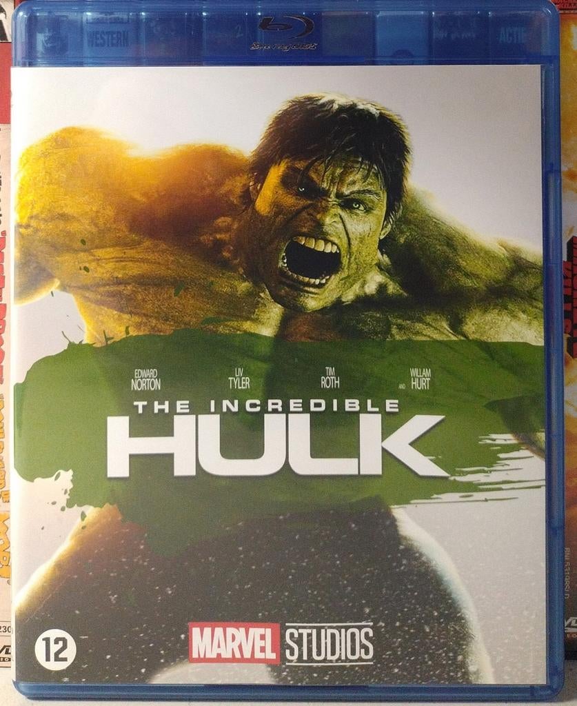 The Incredible Hulk - Blu-ray (Marvel Studios), Ophalen of Verzenden, Zo goed als nieuw, Actie