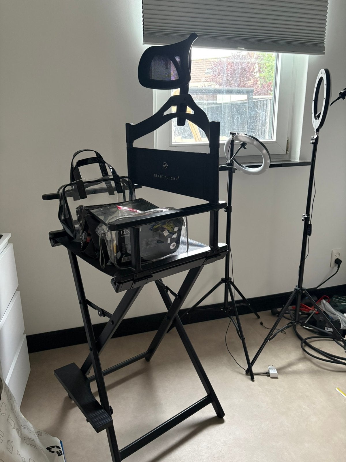 Opvouwbaar make-up stoel, Ophalen, Zo goed als nieuw, 50 tot 100 cm, Minder dan 100 cm