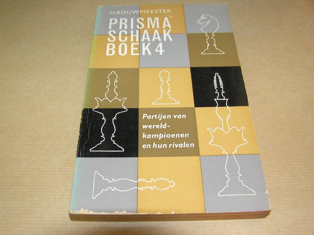 Prisma Schaakboek 4- H. Bouwmeester, Boeken, Ophalen of Verzenden, Gelezen, H. Bouwmeester, Denksport