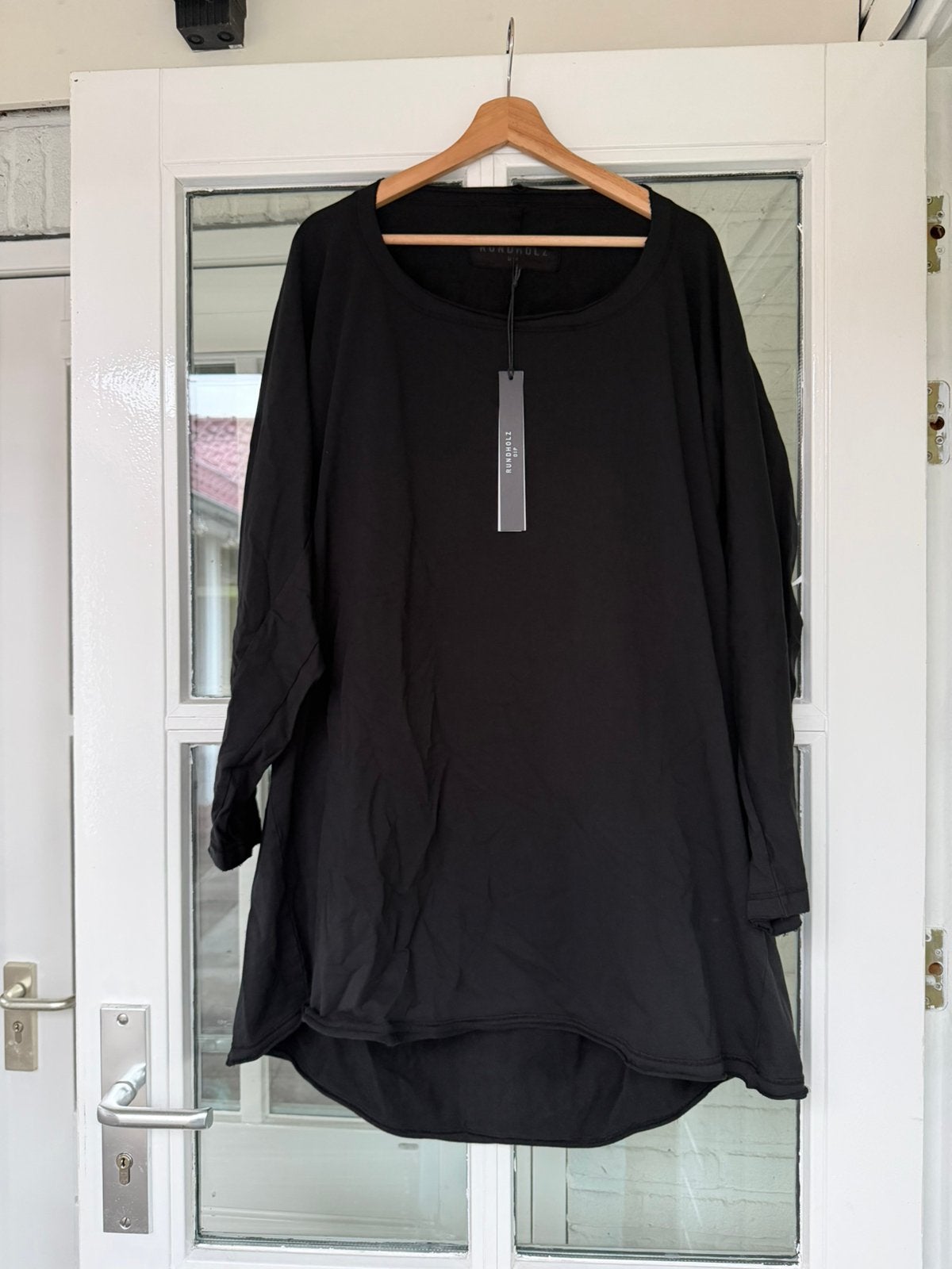 Zwarte tuniek Rundholz Dip maat OS, Zwart, Rundholz, Nieuw, Wachtendonk
