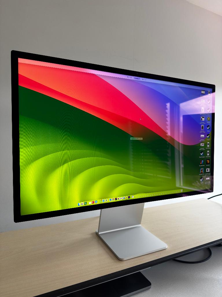 Apple Studio Display 27” 5K Retina Standaard glas, Computers en Software, Monitoren, IPS, USB-C, Ophalen of Verzenden, Zo goed als nieuw