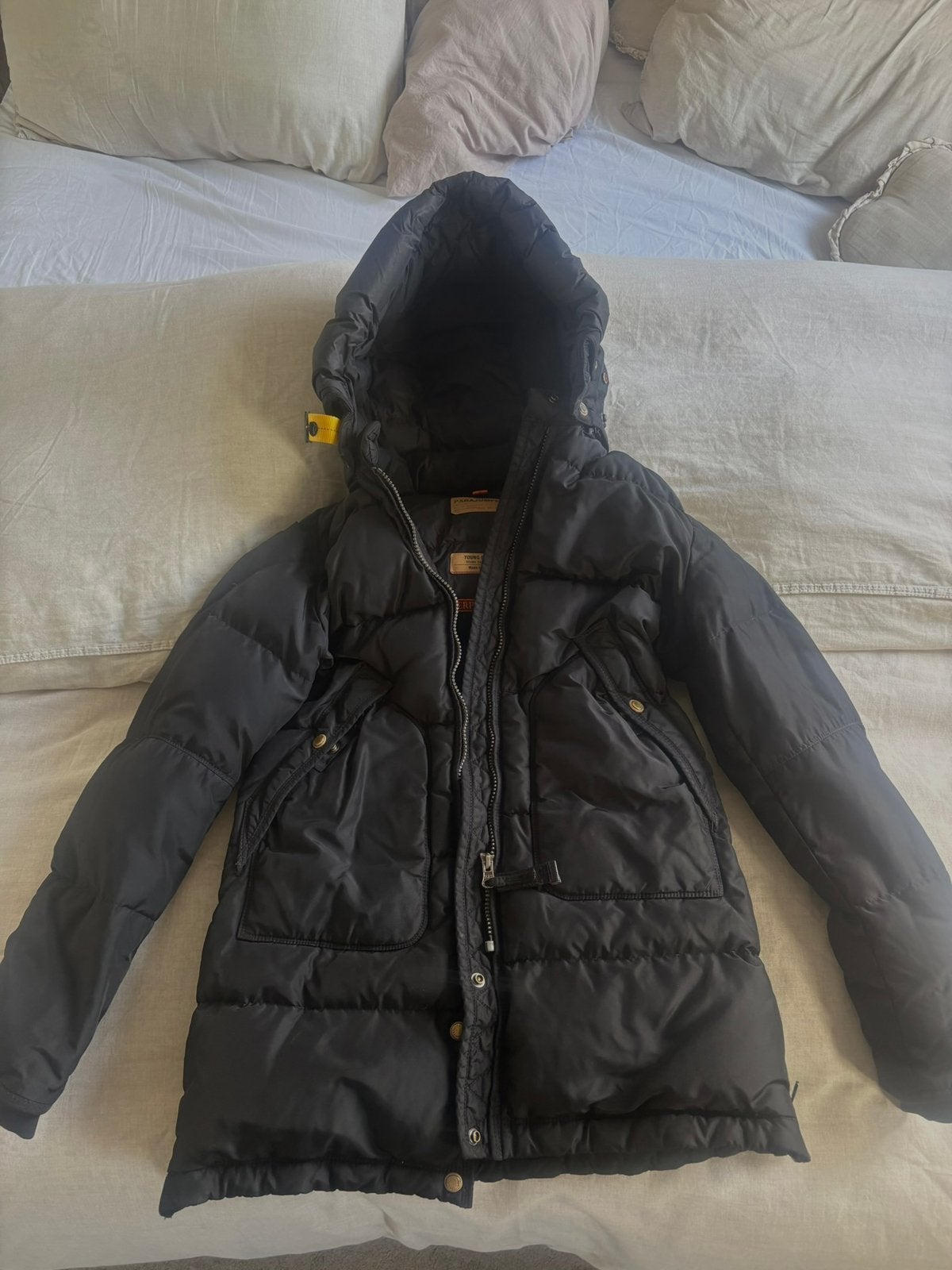 Parajumpers jas, Kleding | Heren, Jassen | Winter, Ophalen of Verzenden, Zo goed als nieuw, Maat 46 (S) of kleiner, Zwart