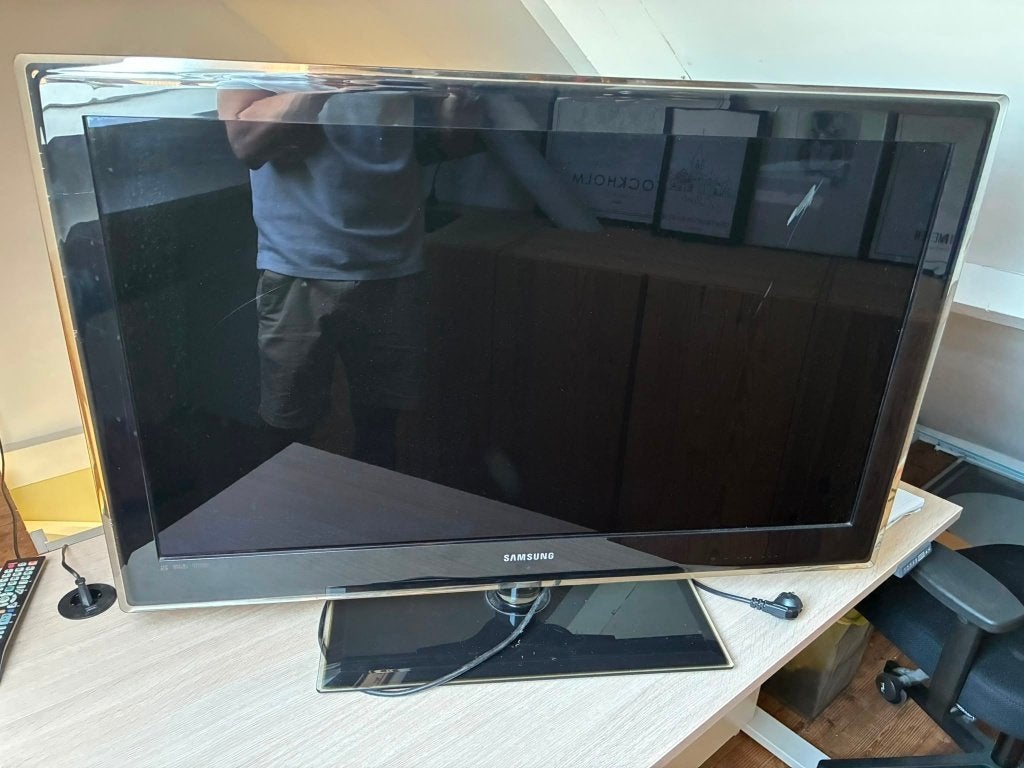 Samsung TV UE40B7020 Zwart, Ophalen, Gebruikt, LCD, 100 Hz