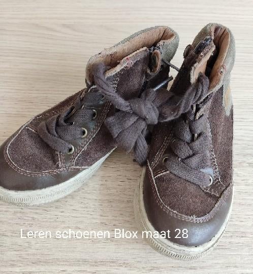 Leren schoenen Blox maat 28, Kinderen en Baby's, Kinderkleding | Schoenen en Sokken, Gebruikt, Schoenen, Jongen, Ophalen of Verzenden