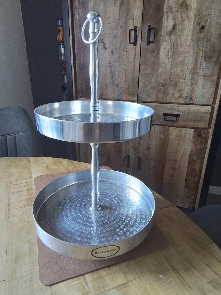 Etagere van Riverdale, Huis en Inrichting, Woonaccessoires | Etagères, Ophalen, Zo goed als nieuw
