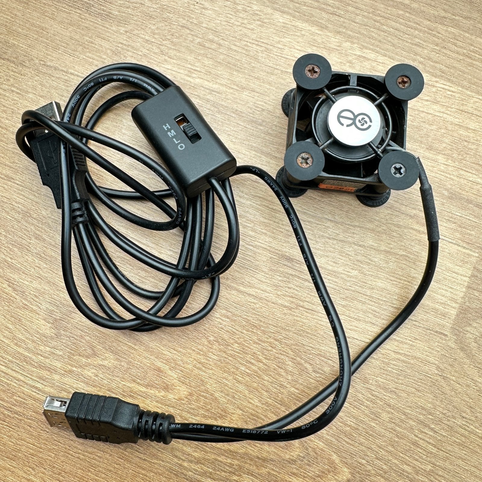 AC Infinity multifan mini 40 mm USB - stille ventilator, fan, Ophalen of Verzenden, Gebruikt