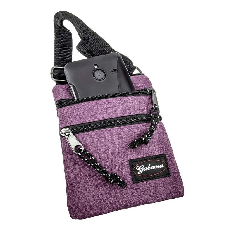 Sportieve Crossbodytas Paars Unisex Nektasje Bodysafe Platte, Sieraden, Tassen en Uiterlijk, Tassen | Schoudertassen, Birgitta-Gracht 33, 6465 EL Kerkrade, Nederland
