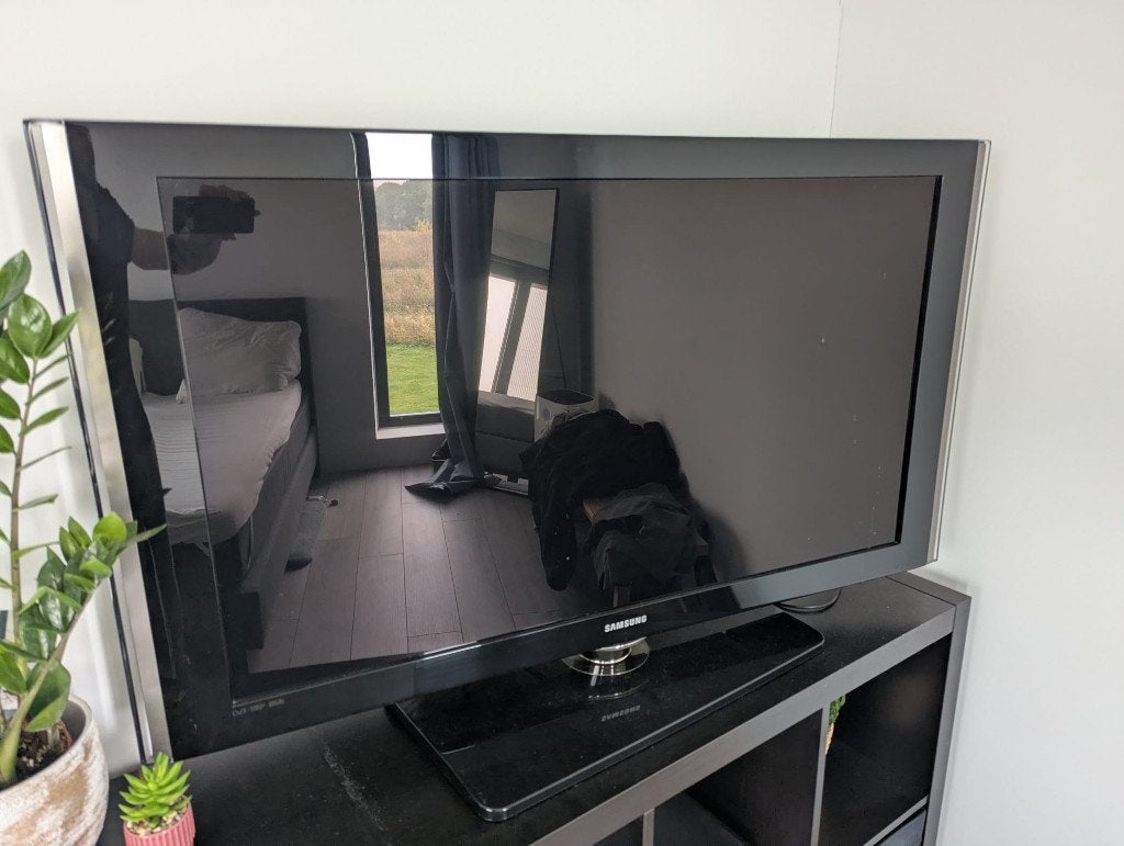 Samsung LCD TV LE46F86B - 46" 1920x1080i - Geen Smart TV, Ophalen, Gebruikt, 50 Hz, LCD