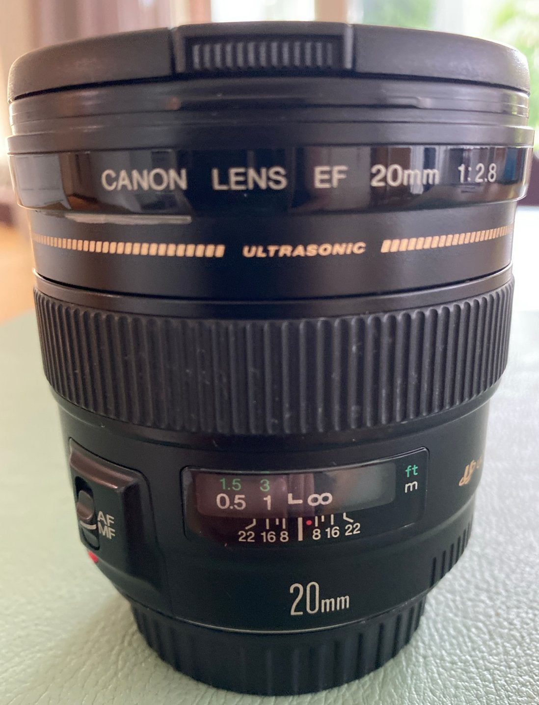 Canon EF 20mm f/2.8 USM Groothoeklens, Audio, Tv en Foto, Ophalen, Canon, Autofocus, Groothoeklens