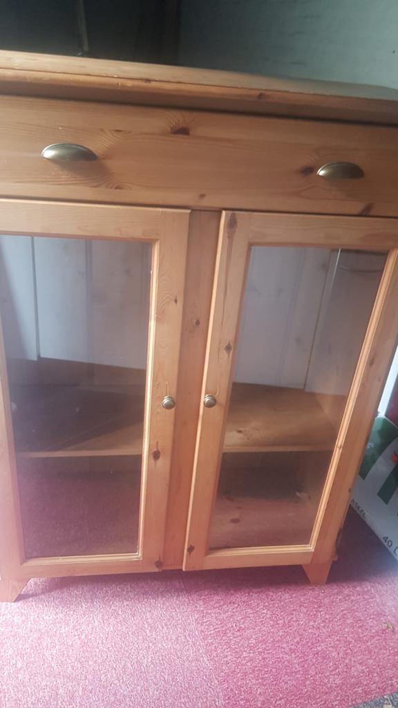 Grenen kast, Huis en Inrichting, Kasten | Dressoirs, Ophalen, Gebruikt, 25 tot 50 cm, Grenenhout