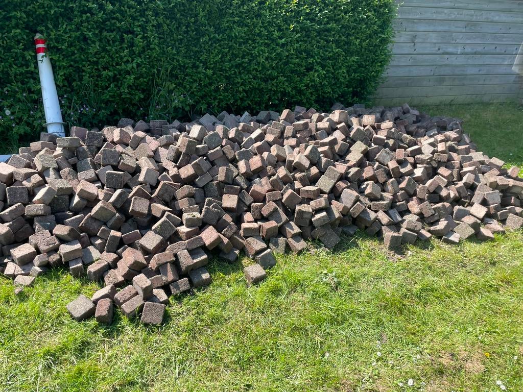 Tuin steen gratis ophalen, Minder dan 3 m³, Ophalen of Verzenden