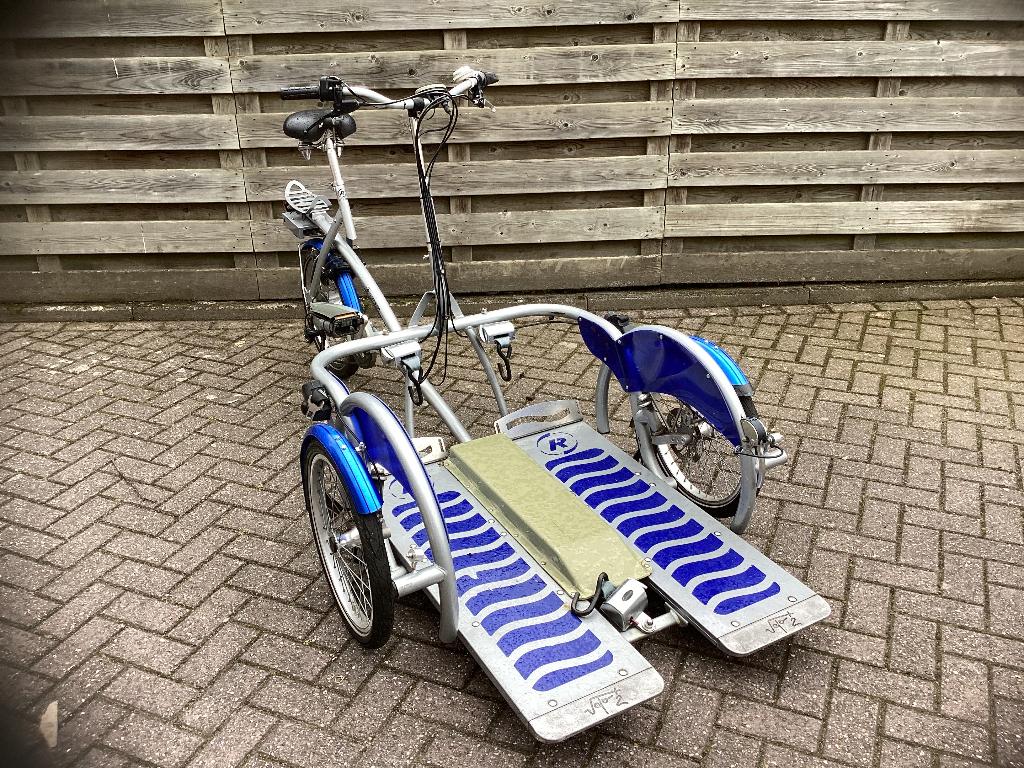 van raam rolstoelfiets met ondersteuning, Ophalen of Verzenden, Gebruikt, Velgrem, Van Raam