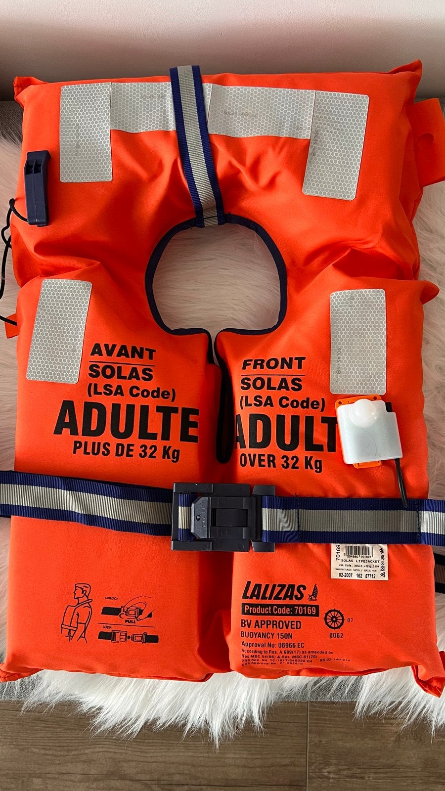 Lalizas Reddingsvesten €17,- per stuk, 6 voor €100,-, Ophalen, Zo goed als nieuw, Overige typen