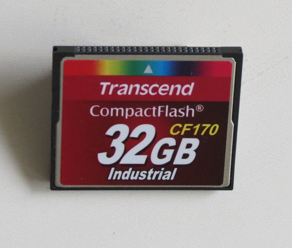 Transcend 32GB CF170 CompactFlash Industrial CF, Audio, Tv en Foto, Fotografie | Geheugenkaarten, 32 GB, Verzenden, Foutcorrectie