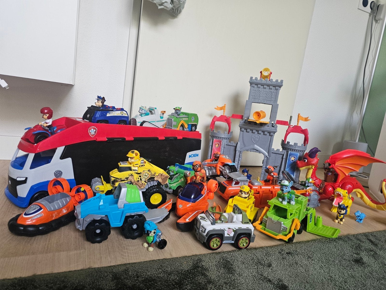 Grote Paw Patrol speelgoedcollectie, Ophalen of Verzenden, Zo goed als nieuw