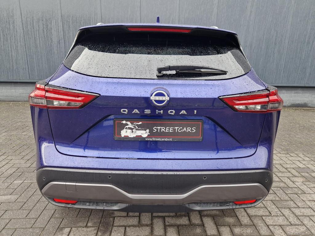 Nissan Qashqai 1.3 MHEV Xtronic Tekna Plus, 12 maanden, Zwart, Blauw, Leder