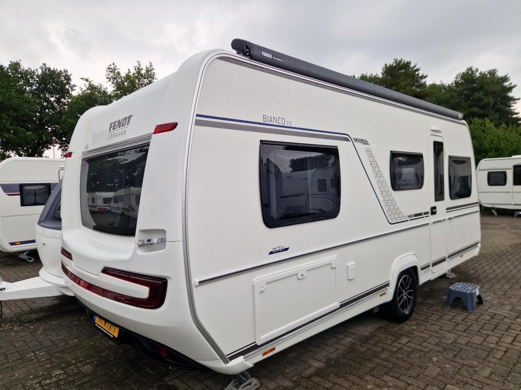 Fendt Bianco Activ 515 SGE Zeer compleet!!!, Caravans en Kamperen, Standaardzit, Bedrijf, Schokbreker, Overige typen