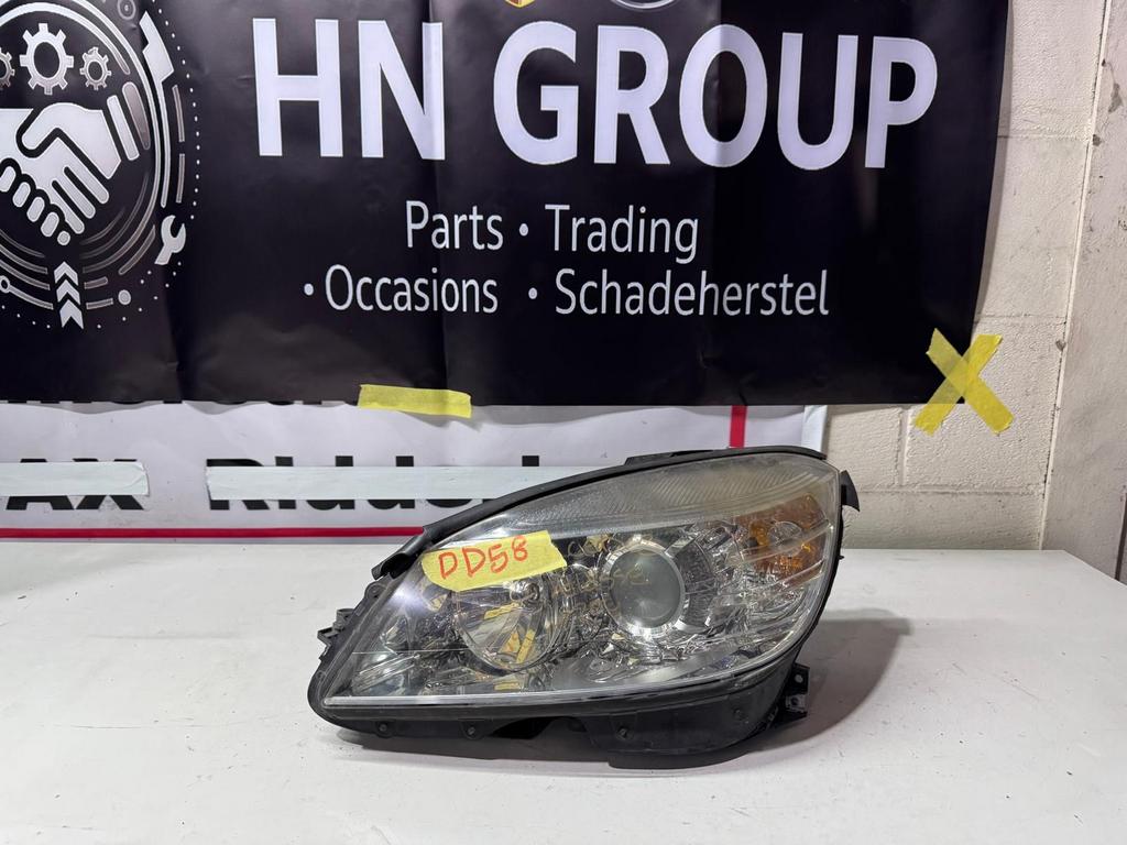 Mercedes-Benz C W204 koplamp, Auto-onderdelen, Verlichting, Gebruikt, Ophalen of Verzenden