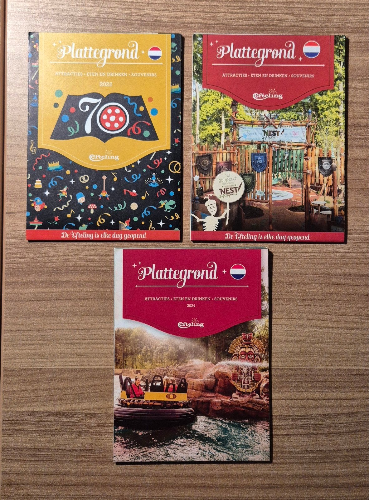 Efteling plattegronden, Ophalen of Verzenden, Nieuw, Gebruiksvoorwerp