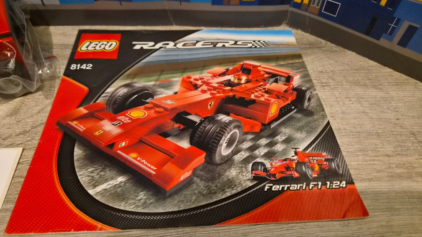 LEGO Racers Ferrari F1 248 (8142) - Zeldzaam 2007, Lego, Ophalen of Verzenden, Zo goed als nieuw, Complete set