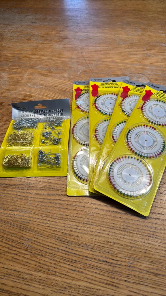 Naaiaccessoires: Kopspelden en Veiligheidsspelden Set, Ophalen of Verzenden, Nieuw, Overige typen