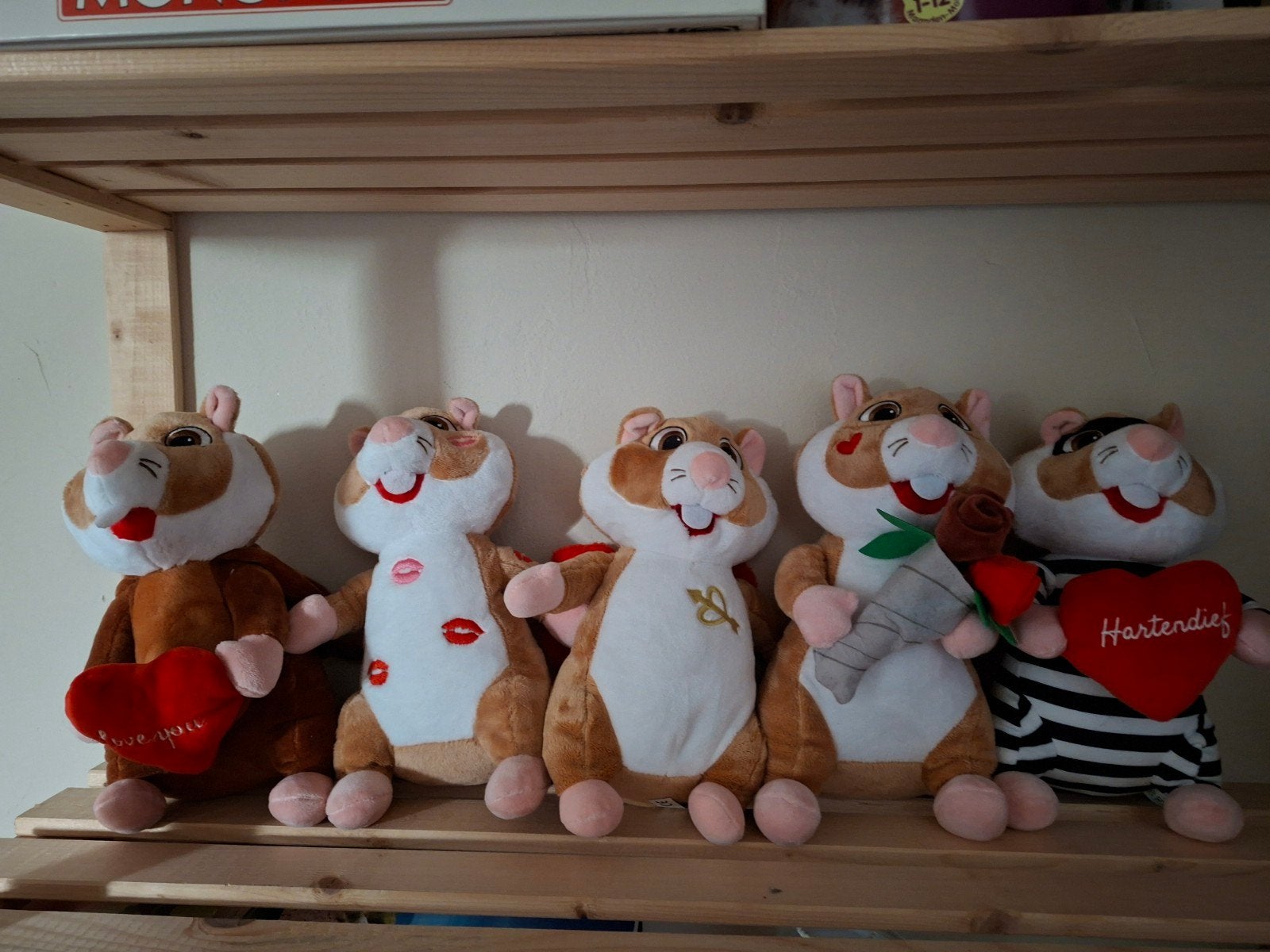 Hamster AH liefde 5 stuks, Ophalen of Verzenden, Zo goed als nieuw, Overige typen, Overige merken