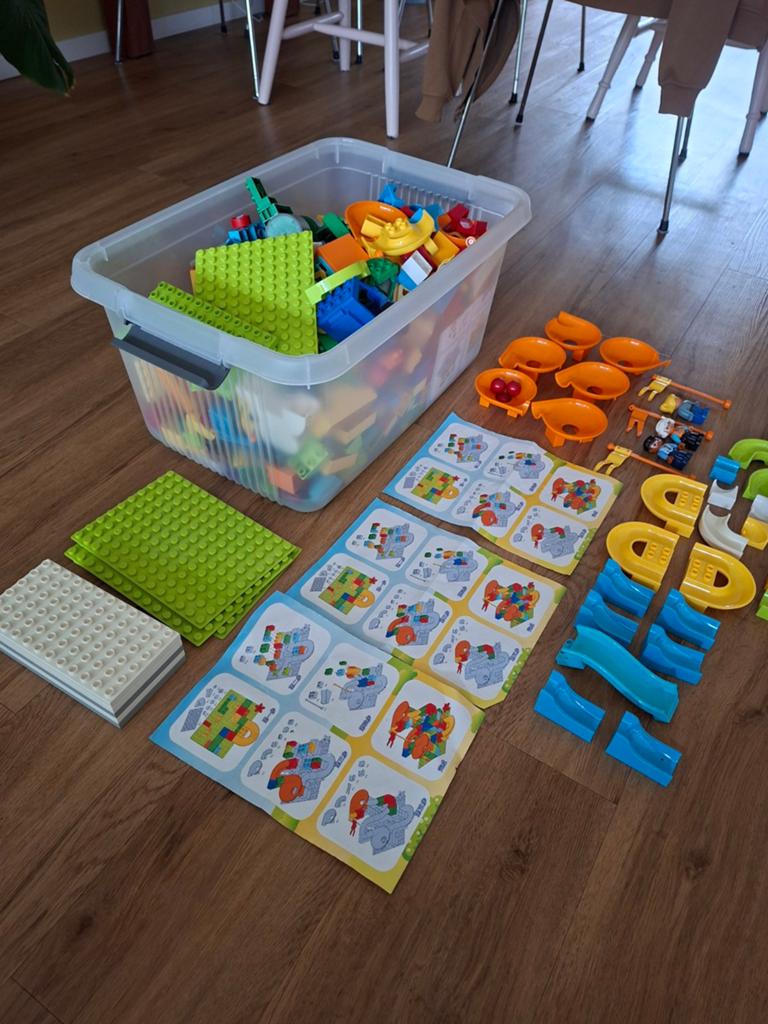 Duplo met knikkerbaan, Ophalen, Zo goed als nieuw, Duplo