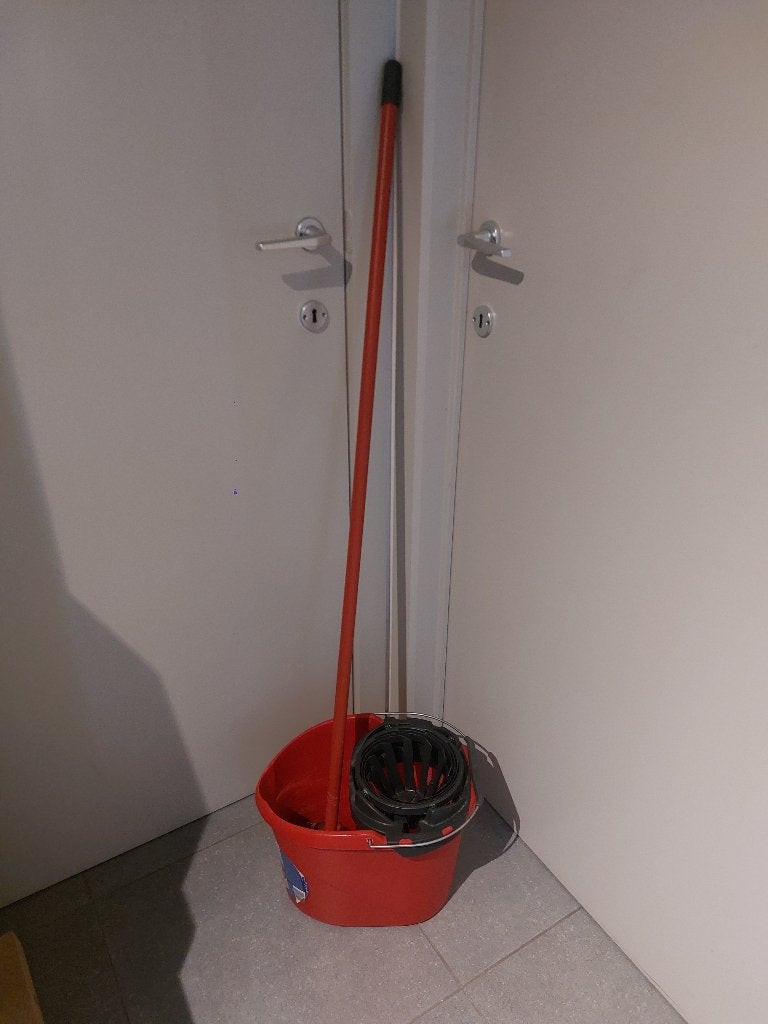 Dweil Mop Vileda SuperMocio, Ophalen
