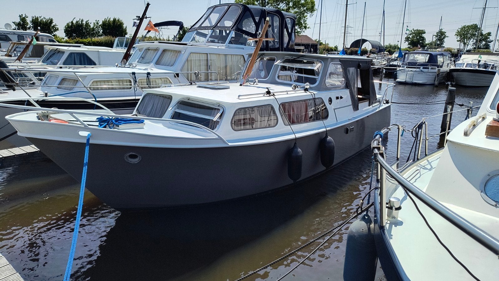 Molenmaker & Mantelkruiser achterkajuit, 10 m, Gebruikt, Binnenboordmotor, Diesel