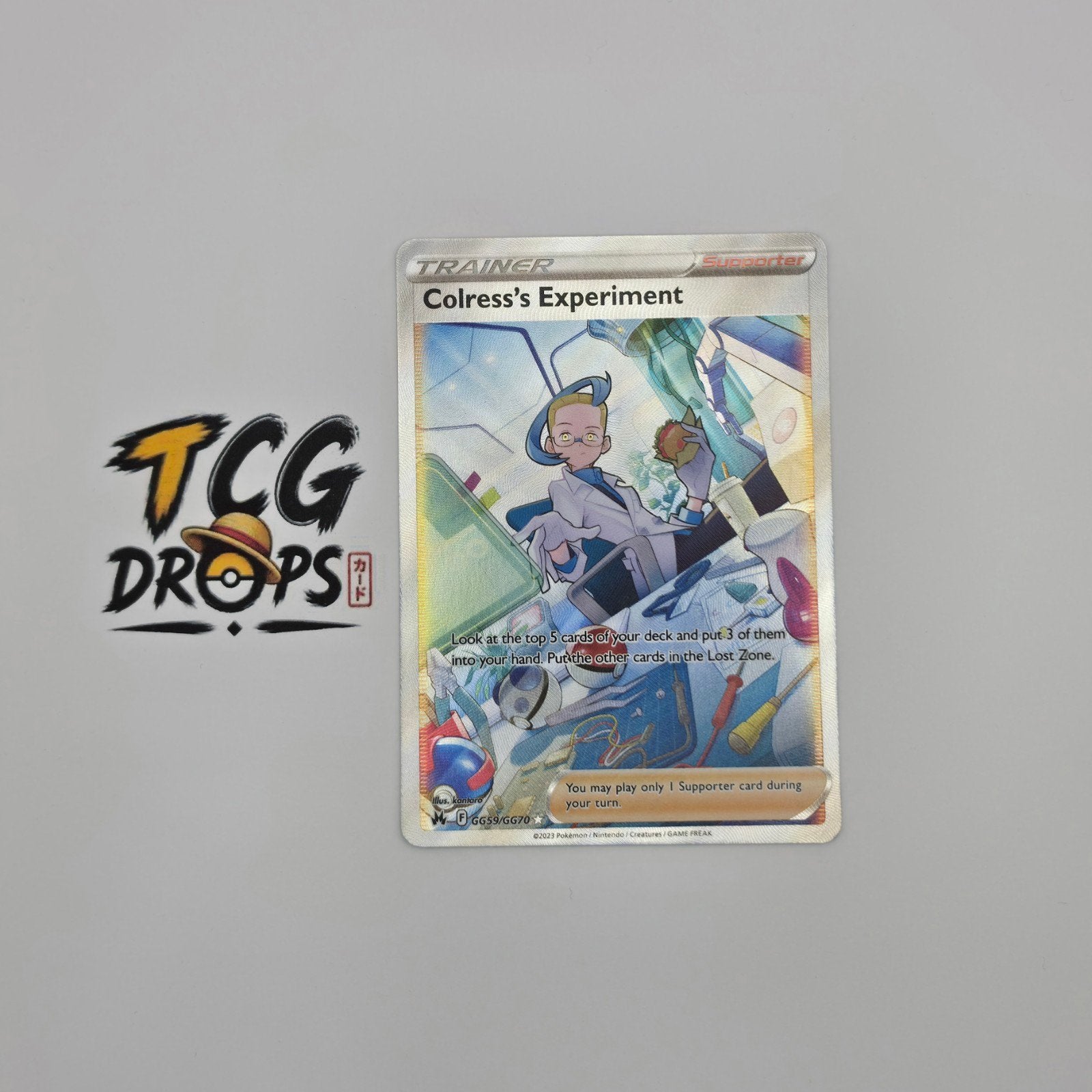 Colress's Experiment	GG59/GG70	Crown Zenith, Hobby en Vrije tijd, Ophalen of Verzenden, Zo goed als nieuw, Losse kaart, Foil