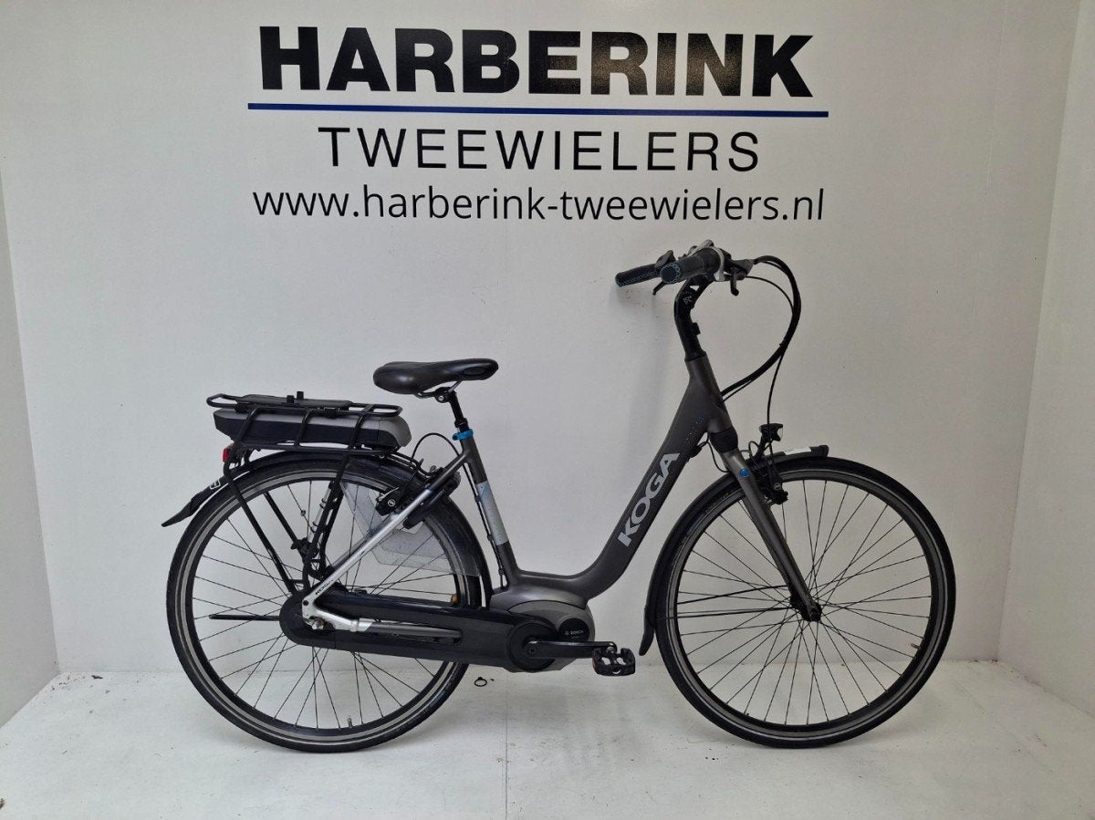 Koga E-Nova Dames Warm Grey Metallic 50cm, Fietsen en Brommers, Elektrische fietsen, Gebruikt, -, -, 47 tot 51 cm