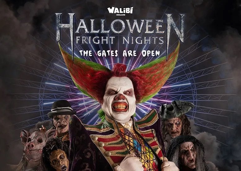 Walibi fright night tickets 2p., Twee personen, Arrangement, Ticket of Toegangskaart