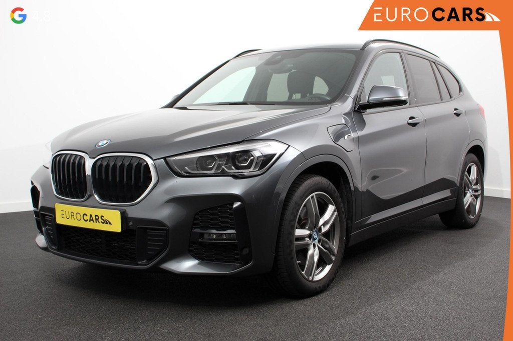 BMW X1 xDrive25e M-Sport PHEV 221pk Shadow Line Climate Cont, Auto's, BMW, Gebruikt, Leder en Stof, Plug-in hybride, Bedrijf