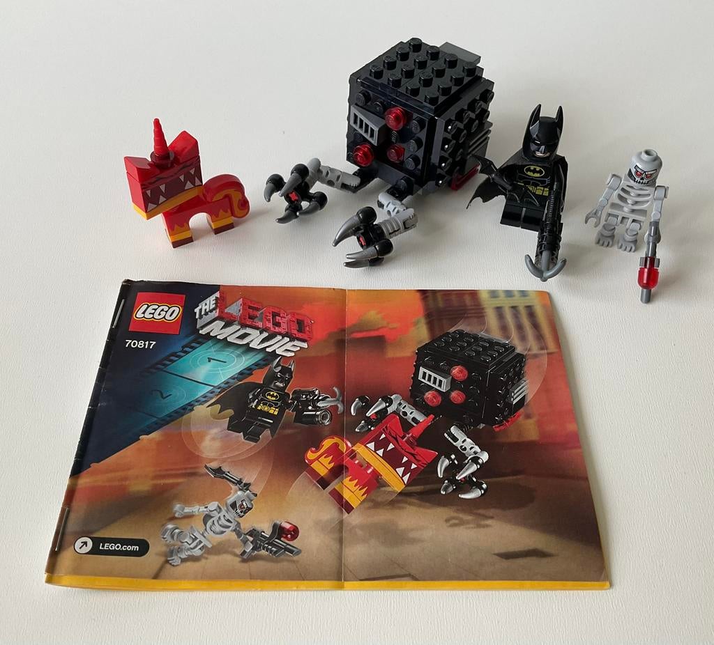 Lego movie 70817 batman en super angry kitty attack, Kinderen en Baby's, Speelgoed | Duplo en Lego, Ophalen of Verzenden, Zo goed als nieuw