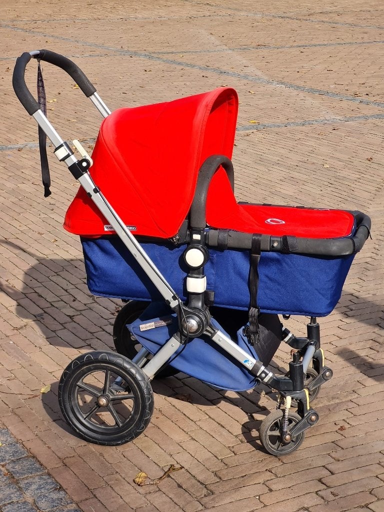 Bugaboo Cameleon Combiwagen - Rood/Blauw, Kinderen en Baby's, Gebruikt, Bugaboo, Ophalen of Verzenden, Combiwagen